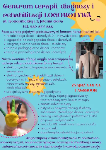 Centrum terapii, diagnozy oraz rehabilitacji LOGOMOTYWA
